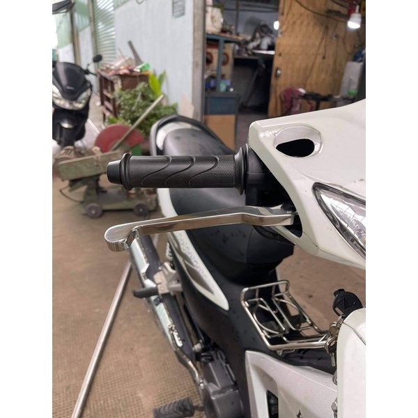 Tay Thắng Inox Cho Xe WAVE 2012-2021 Bánh Đùm