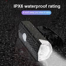 Đèn pha độ sáng cao, đèn trước xe đạp sạc qua cổng Micro USB