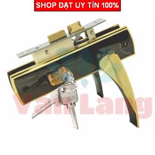 Khoá tay gạt Việt Tiệp 04503, khóa cửa phòng, khóa thông phòng gồm 3 chìa khoá đồng - Hàng chính hãng