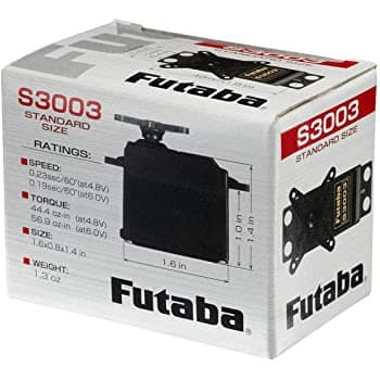 Động Cơ Servo Futaba S3003 Tiêu Chuẩn Chất Lượng Cao