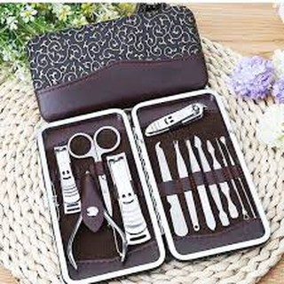 Bộ cắt,làm móng tay 12 món GD27