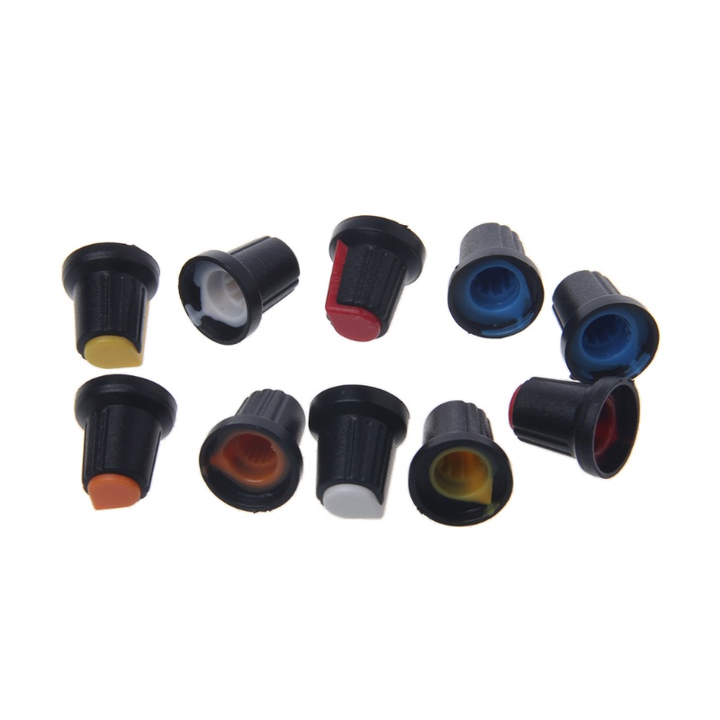 Bộ 10 Núm Vặn Điều Khiển Chiết Áp 15mmx17mm