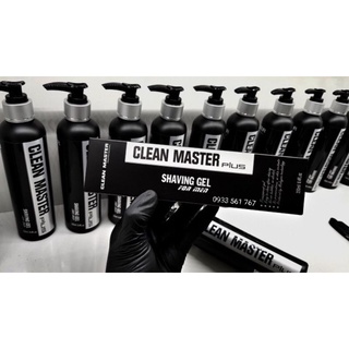 Gel Cạo Râu - Cạo Trọc - Cạo Viền CLEAN MASTER Cao Cấp Chuyên Nghiệp - Kem Cạo Râu