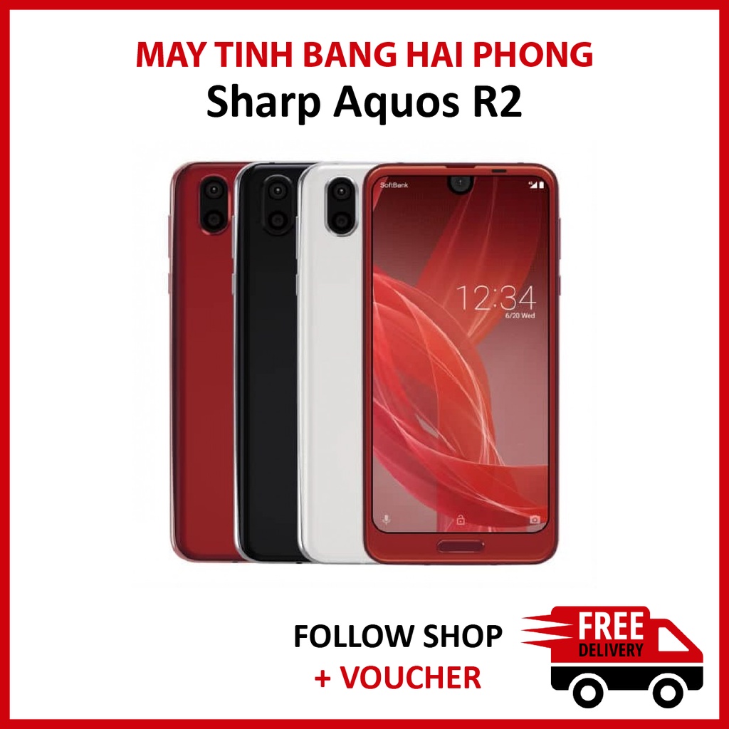 Điện thoại Sharp Aquos R2 Snap 845 màn 2K 120 Hz chuyên game