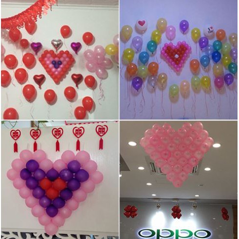 LƯỚI TRÁI TIM KẾT BONG BÓNG