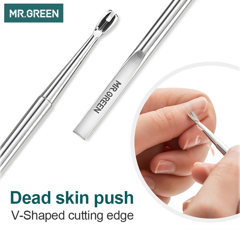 Set dụng cụ làm móng MR.GREEN chất liệu thép không gỉ chuyên nghiệp