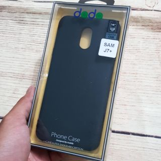 Ốp lưng Samsung J7 Plus dẻo đen tpu cao cấp - chính hãng
