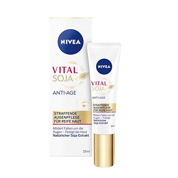 Kem chống nhăn vùng mắt Nivea Vital Soja Anti- Age 15ml - Đức