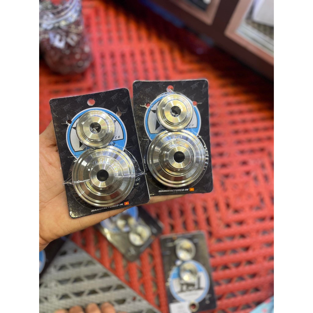 Combo chụp cóc TBT cho sirius ex135 ex10 kèm cốt tán v2 chất liệu inox 304