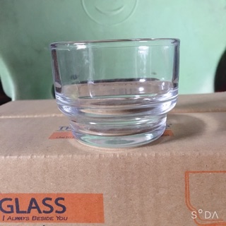 Cốc thủy tinh số 56 trơn uống cà phê (1 hộp 6 chiếc)