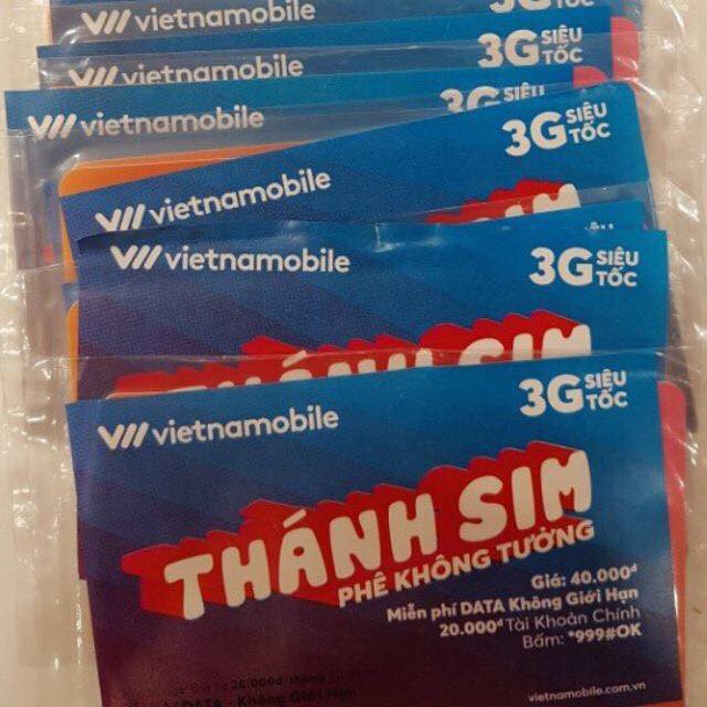 combo 10 cái Thánh Sim VNMB fee 3g hoàn toàn gọi miễn phí nội mạng