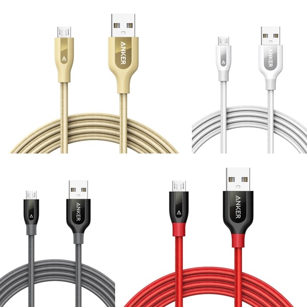 Cáp Anker PowerLine+ Micro USB 1.8m