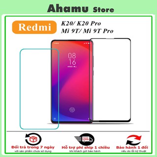 Kính Cường Lực Xiaomi Redmi K20 K20Pro Mi 9T Mi 9T Pro FULL MÀN 9D [FM]