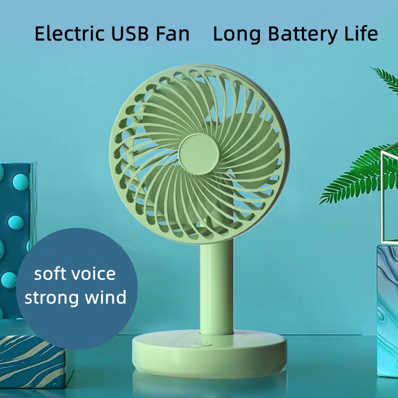 Quạt Điện Để Bàn Siêu Mỏng Dạng Gập Sạc USB Tiện Dụng Cho Học Sinh/Văn Phòng