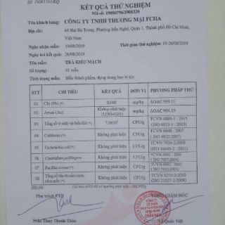 Trà kiều mạch giảm cân an toàn