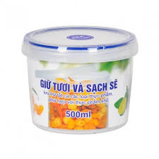 Hộp thực phẩm tròn 500ml 2512 song long giá tốt