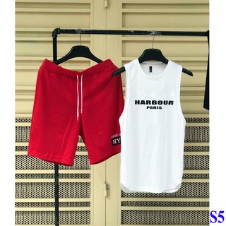 Bộ ba lỗ vải thun lạnh co giãn dày dặn