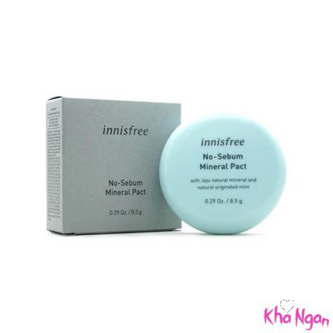 PHẤN PHỦ KIỀM DẦU DẠNG NÉN INNISFREE NO SEBUM MINERAL PACT