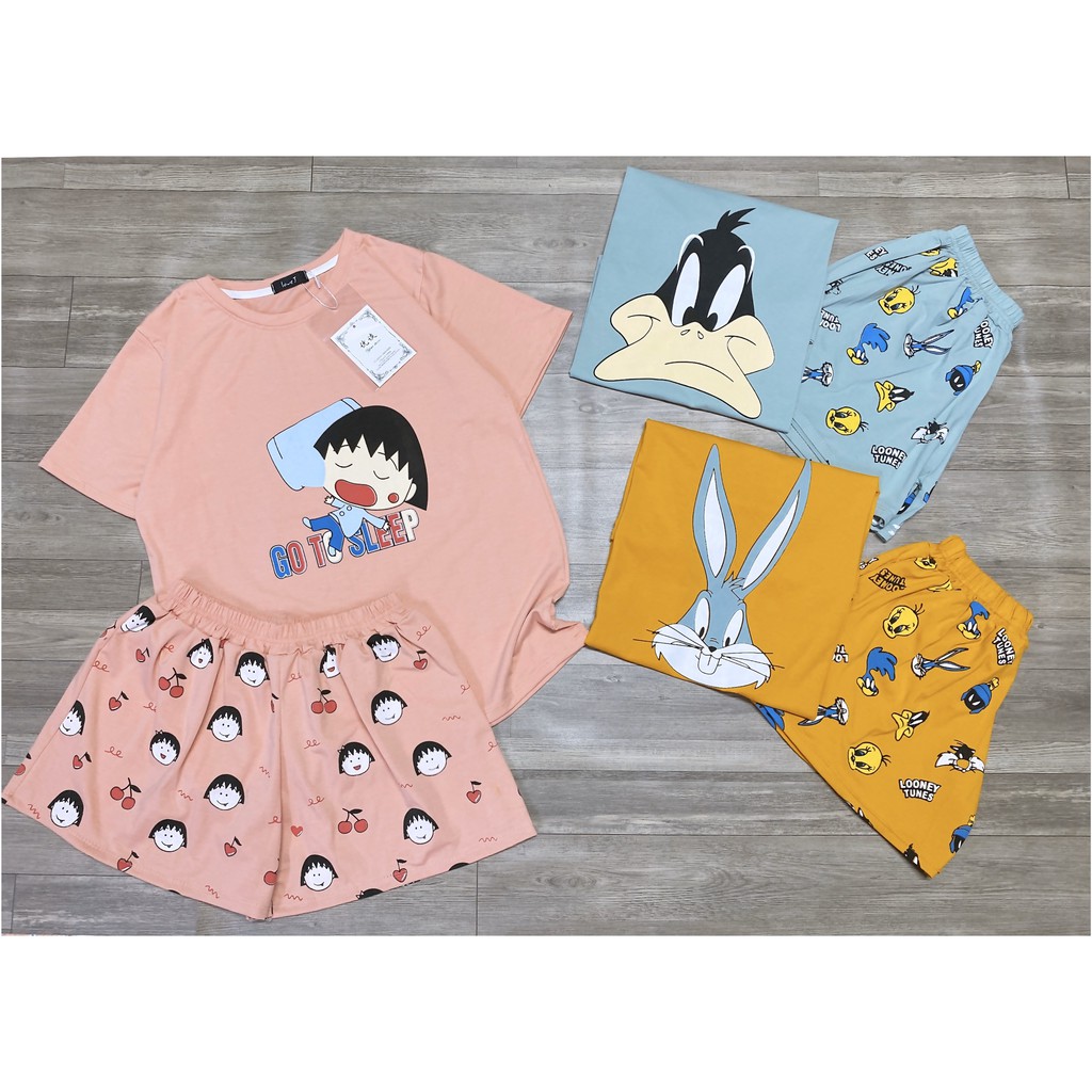 Bộ ngủ nữ 🌸FREESHIP🌸 Bộ Nữ Mặc Nhà Giá Rẻ🌸Bộ Thú | BigBuy360 - bigbuy360.vn