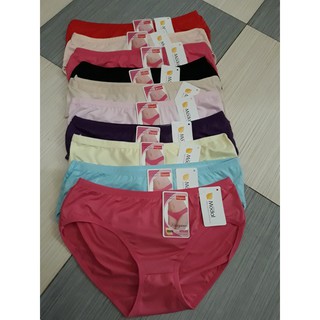 10 quần lót modal trơn size từ 45 - 60kg
