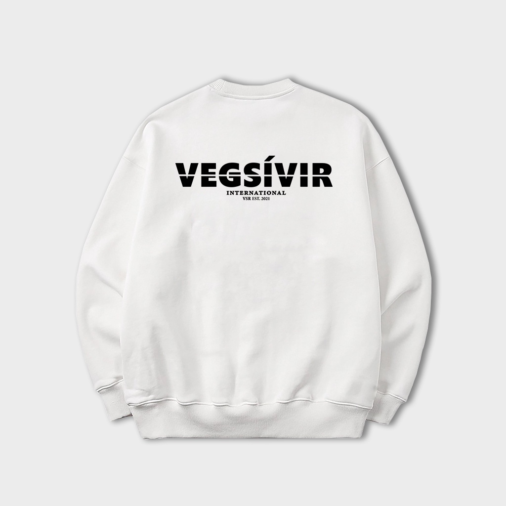 Áo sweater nỉ chân cua Vegsivir - BASIC