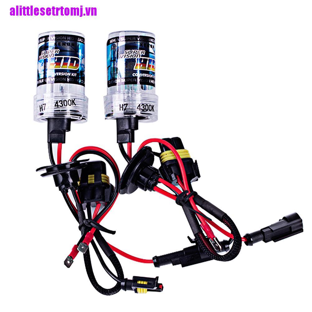 Bộ 2 Bóng Đèn Xenon Hid 35w 4300k 6000k H1 H7 9005 Chuyên Dụng Cho Xe Hơi