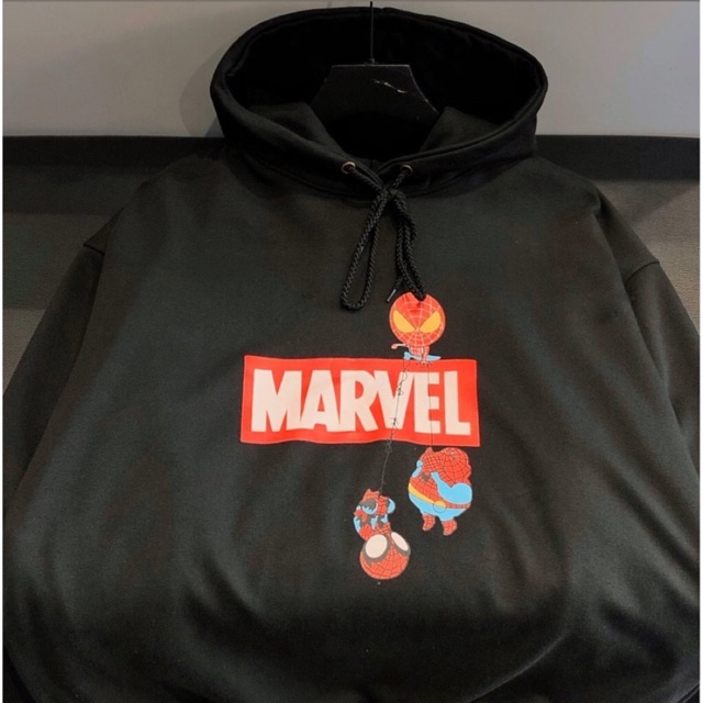 Áo hoodie form rộng unisex nam nữ M.A.V.E.L có bigsize vải nỉ bông ngoại dày mịn