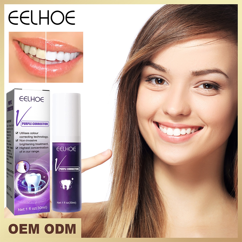 Tinh Chất Làm Trắng Răng EELHOE 30ml Làm Sạch Răng Miệng