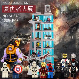 Bộ Đồ Chơi Lắp Ráp Lego Hình Iron Man Ssh 678