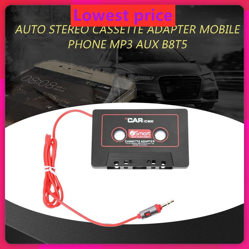 Car Audio Systems Car Stereo Cassette Tape Adapter for Mobile Phone MP3 AUX
