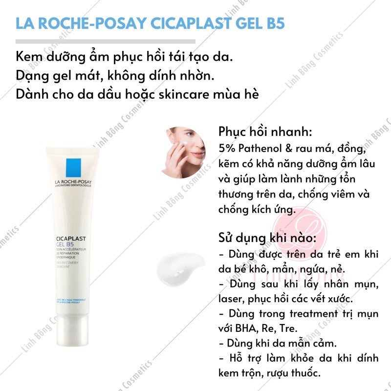 KEM DƯỠNG CICAPLAST B5 LA ROCHE - POSAY CÁC LOẠI