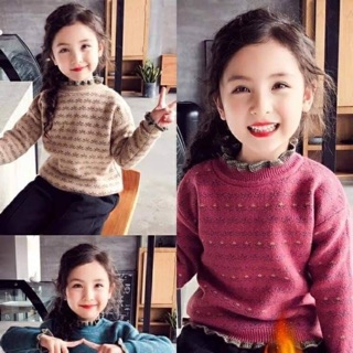 Combo 2 áo len lót nỉ