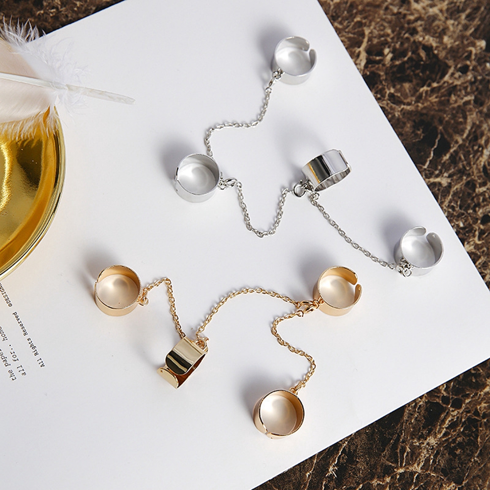 Nhẫn hợp kim phong cách Punk Hiphop trẻ trung cá tính