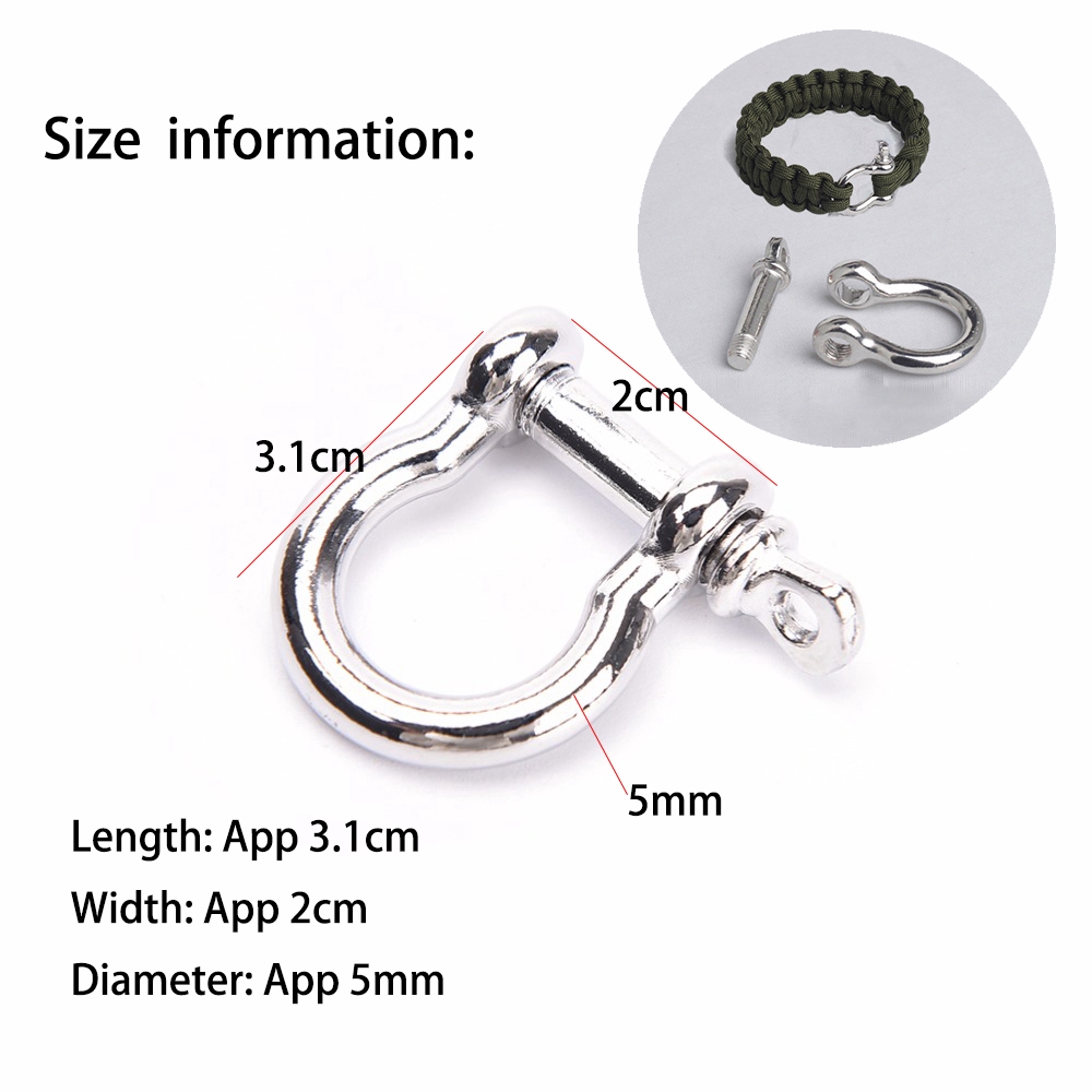 Set 2/4/6 Móc Khóa Mỏ Neo Bằng Thép Không Gỉ