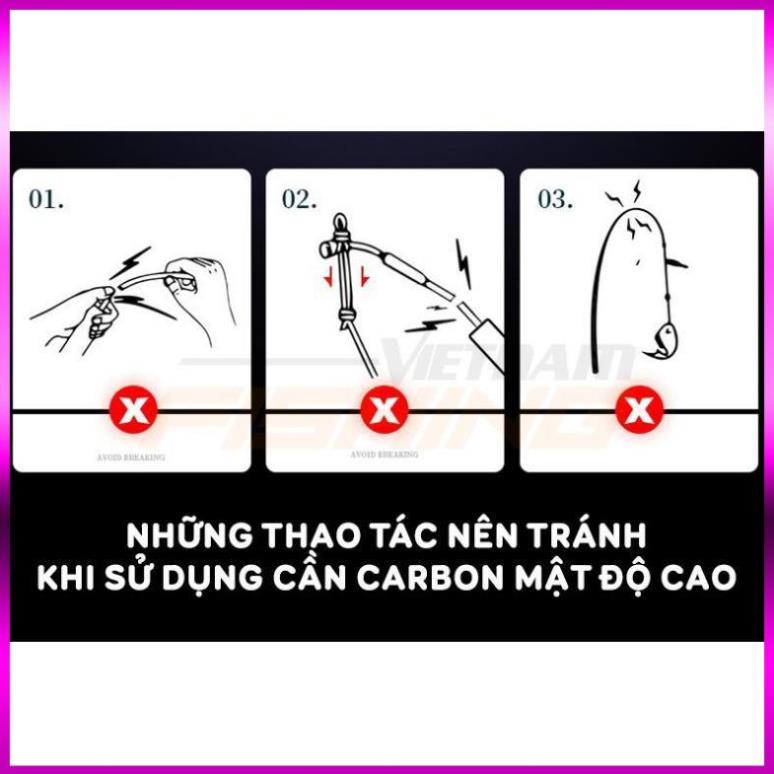 ⭐  Cần câu tay Handing Nhất Hào Hắc Khanh thế hệ IV phiên bản M ( độ cứng 4h)