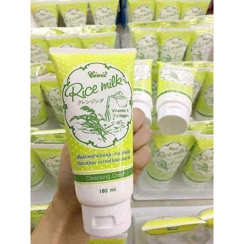 Sữa rửa mặt sữa gạo