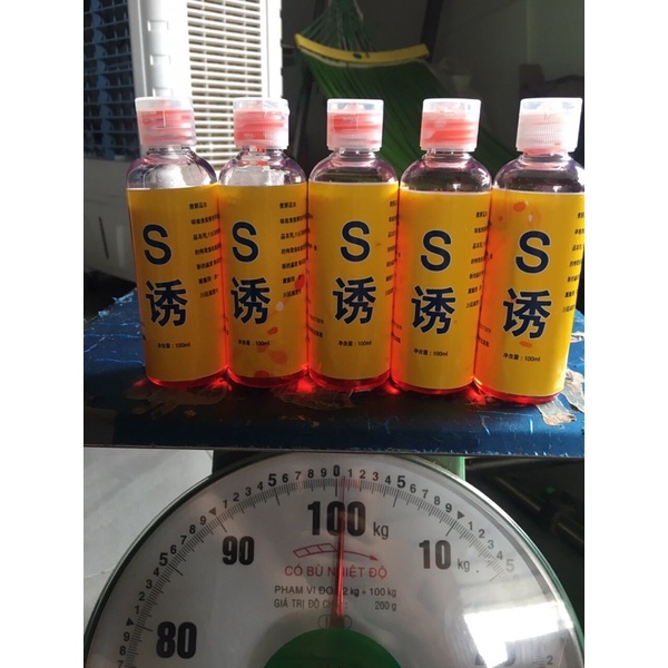 Tinh mùi siêu dụ cá Super S 100ml hương vị dâu