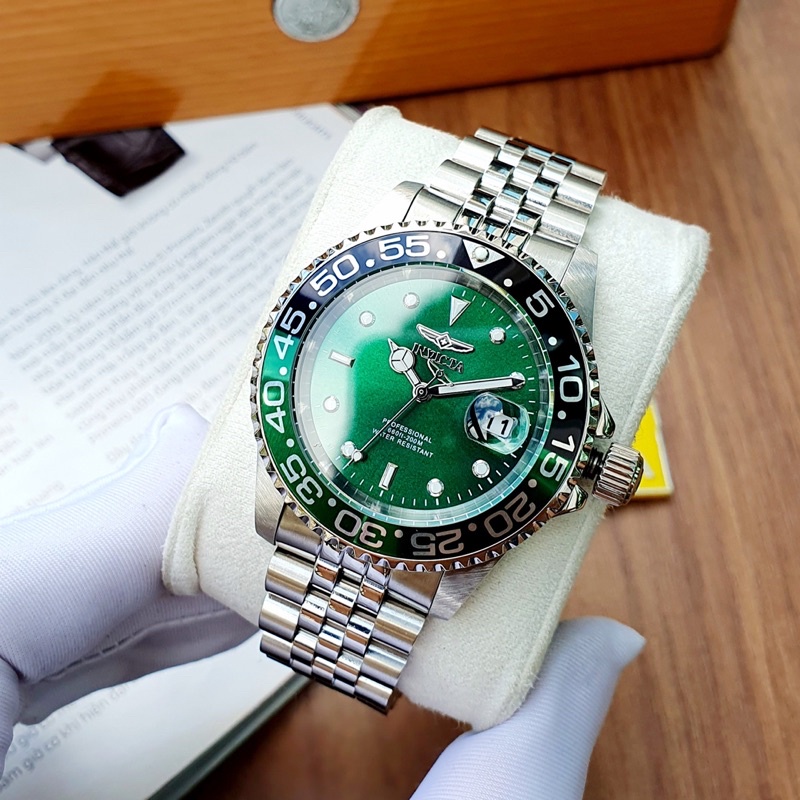 ĐỒNG HỒ NAM CHÍNH HÃNG INVICTA 30611 Pro Diver Phiên bản homage của Rolex Hulk