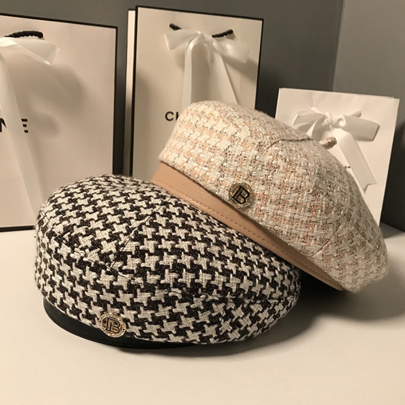 Nón Beret Thời Trang Retro Anh Quốc Dành Cho Nữ