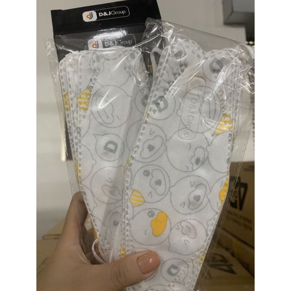 10 CÁI 4D HỘP  HỌA TIẾT HÌNH CHÚ VỊT SIÊU YÊU