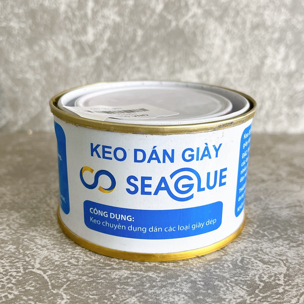 Keo dán giày dép Seaglue Ngọc Trâm Shoes keo dán trong suốt độ đàn hồi rất tốt | hộp 100g