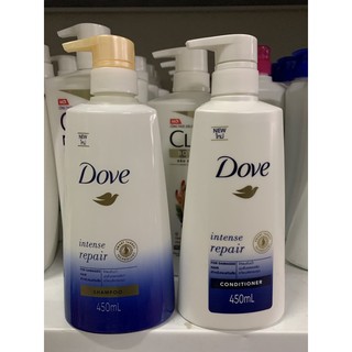 Cặp dầu gội xã DOVE 450ml Thái Lan
