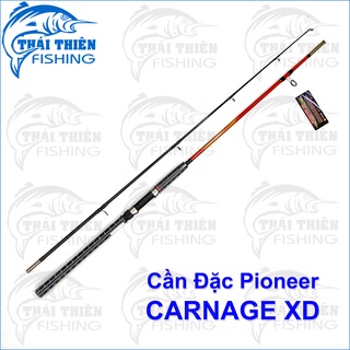 Cần câu cá pioneer carnage xd đặc kết nối gim siêu bạo lực