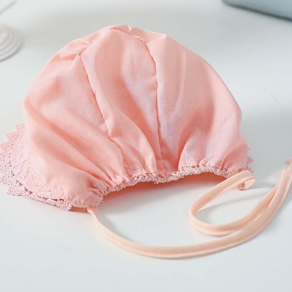Mũ Chống Nắng Phối Ren Kiểu Công Chúa Dễ Thương Xinh Xắn Cho Bé Gái 0-1 Tuổi