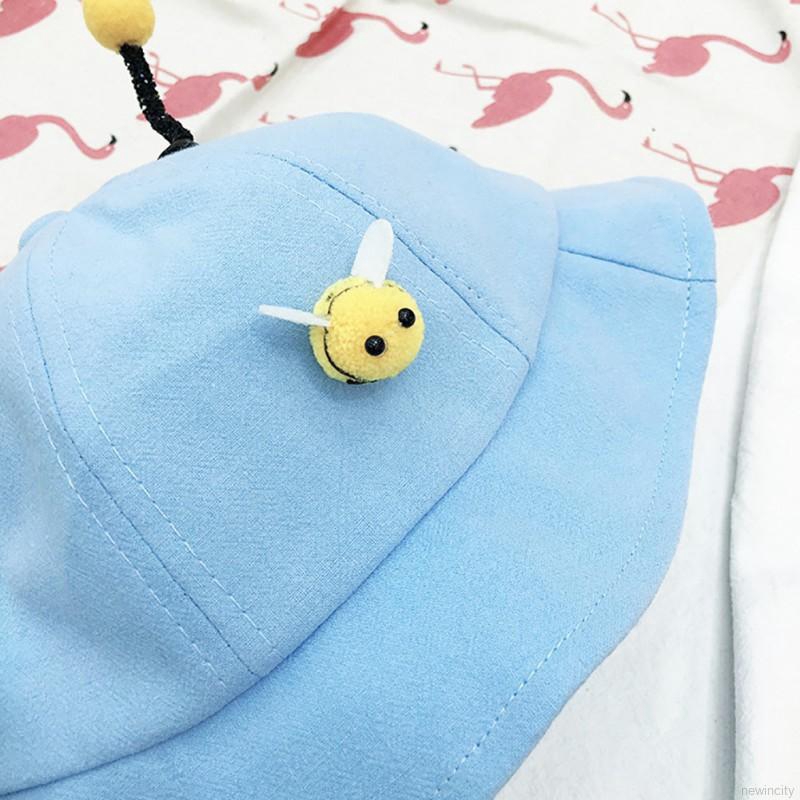 Nón Bucket hoạ tiết hoạt hình phong cách Hàn Quốc cho bé