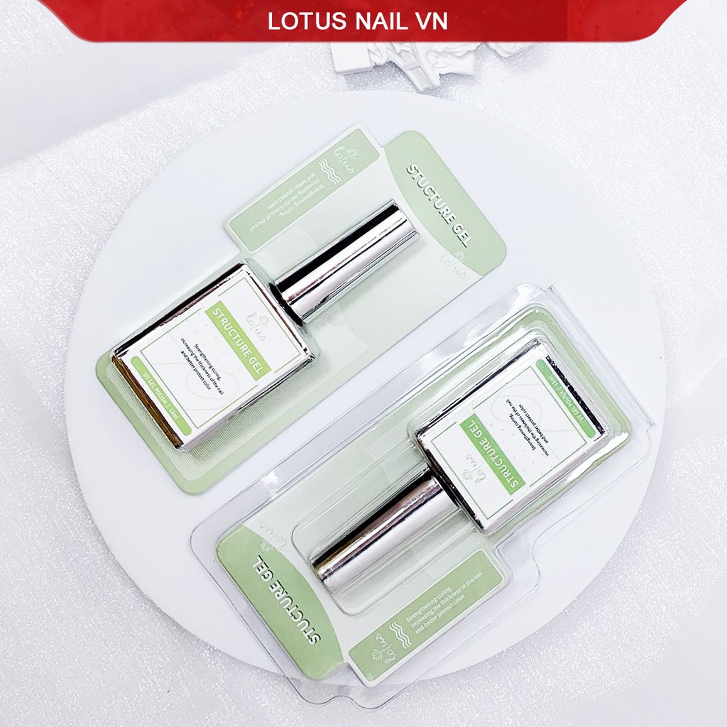 Base, top, cứng móng, kiềm dầu, liên kết bột, phá gel nhanh, gel giọt sương Lotus chính hãng