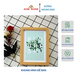 Khung hình để bàn các cỡ 10x15, 13x18, 15x21 hiện đại - Bảo hành gãy vỡ - Hỗ Trợ In Ảnh Theo Yêu Cầu