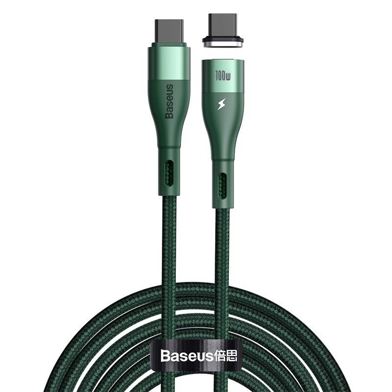 Cáp sạc từ C to C Baseus Zinc Magnetic Safe Fast Charging Data Cable ( Type-C to Type-C 100w )