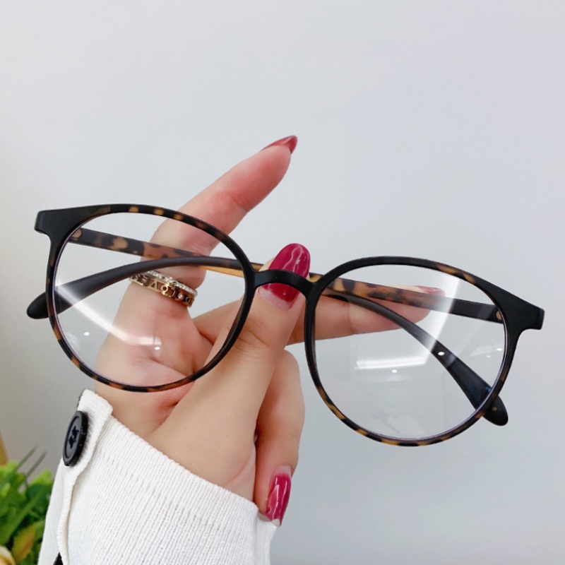 (KIQI-FASHION) COD Mắt Kính Chống Bức Xạ Phong Cách Hàn Quốc Thời Trang Cho Nữ