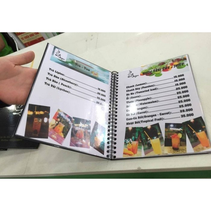 Catalogue in giấy Nhựa không rách , ko thấm nước-In Bạch Dương